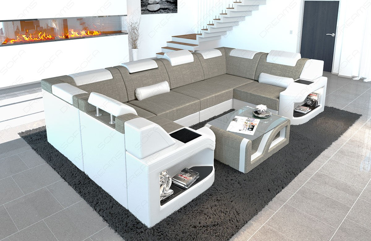 Lyon Mini Sectional With Led