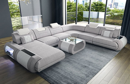 Fabric Sectional Rimini XXL