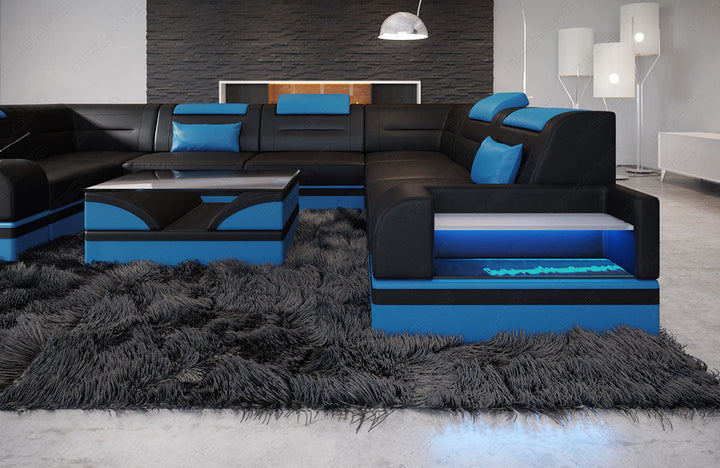 Detailansicht der kleinen Armlehne beim Sofa Trivento