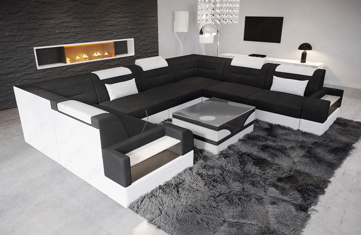 Sofa Travigo Mini U Shape Fabric Cover