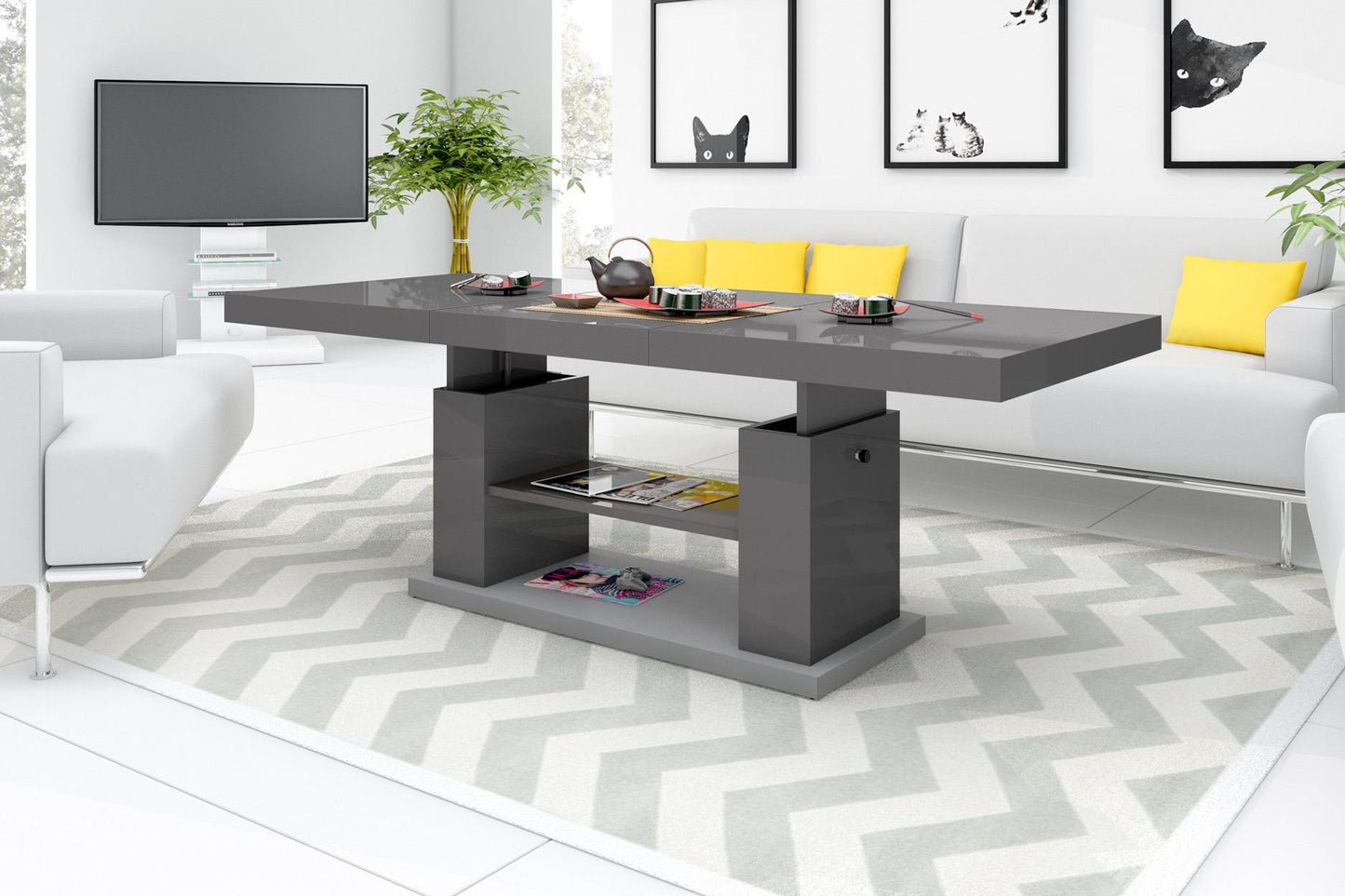 Coffee Table Wood Madrid