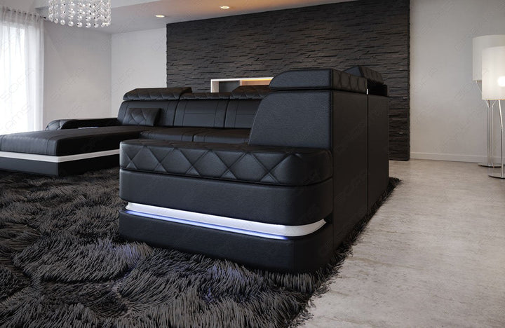 Detail Ansicht vom Designer Sofa Bologna XXL