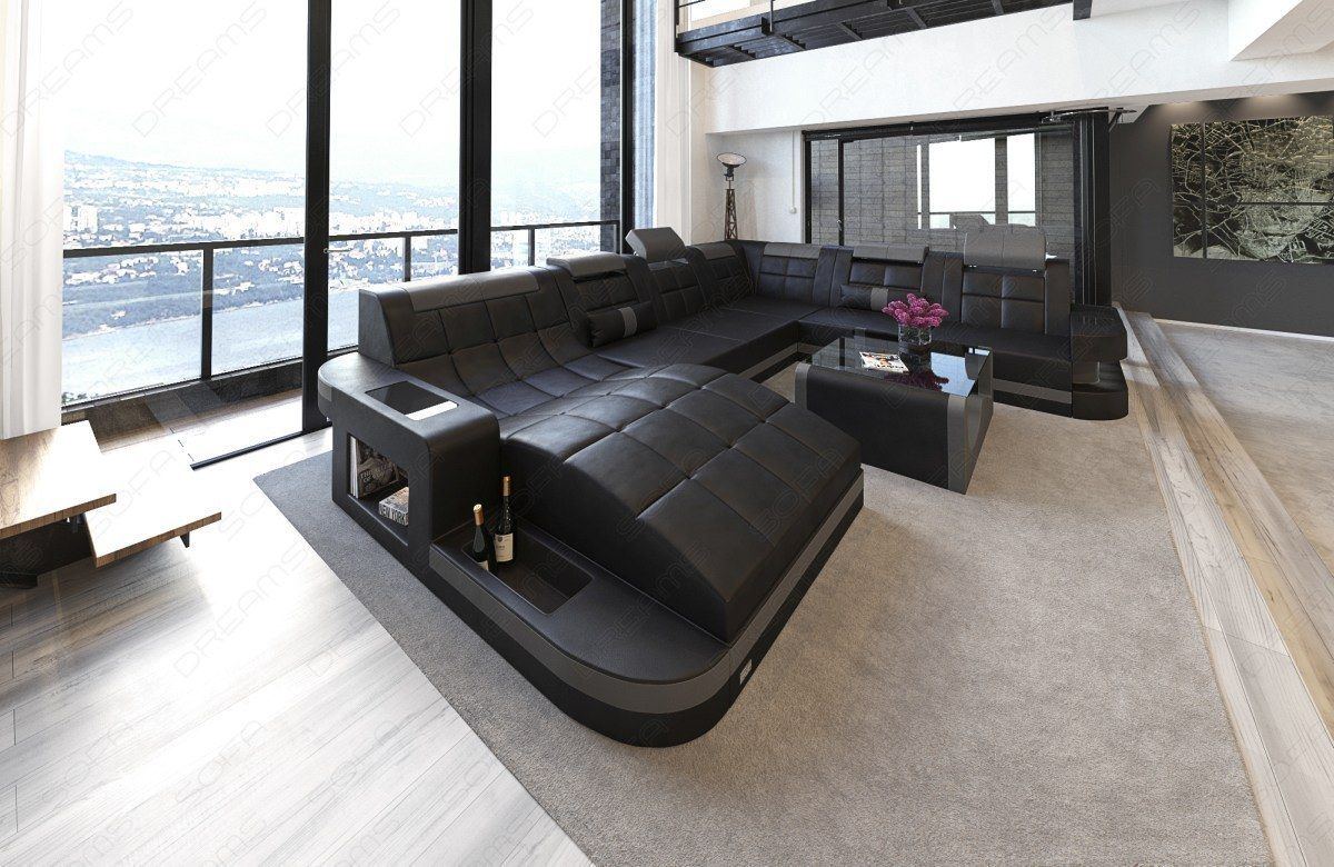Xxl Sectional Konstantin With Ottoman