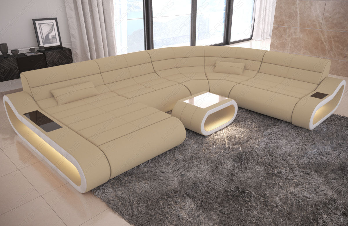 Sofa Sectional Laguna Xxl In Fabric